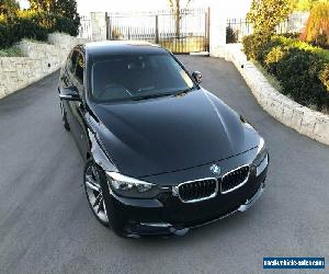 2012 BMW 320d F30 Sedan 4dr Spts Auto 8sp 2.0DT [MY13] Black Automatic A Sedan